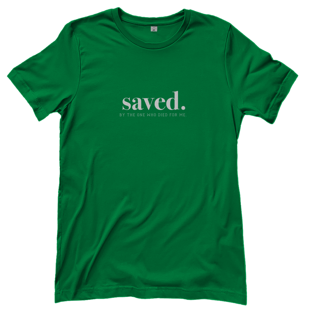 Saved christliches Damen T-Shirt