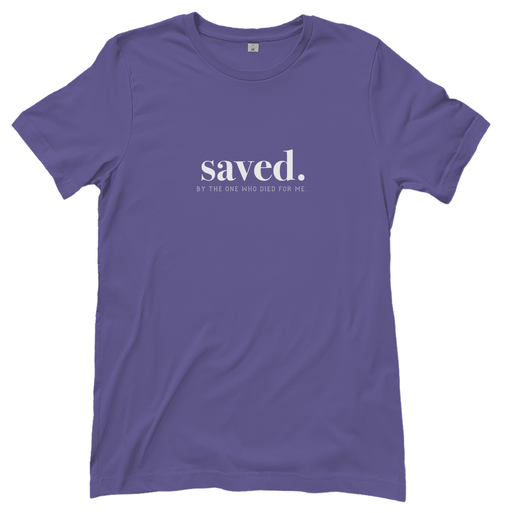 Saved christliches Damen T-Shirt