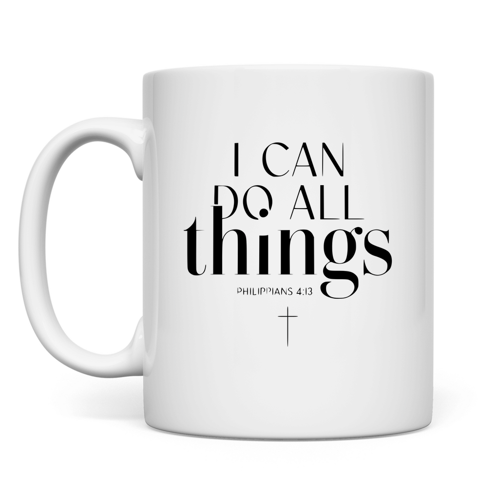 I can do all things christliche Tasse