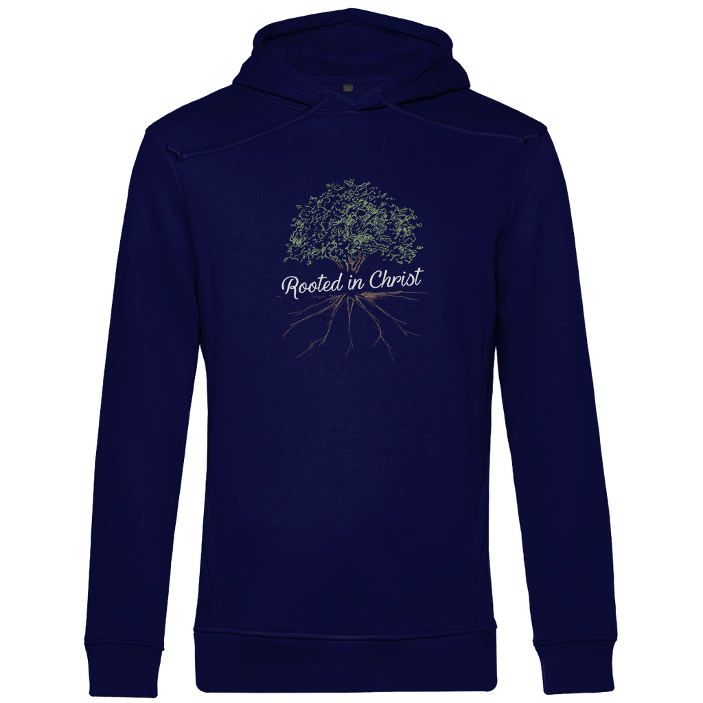 Rooted in Christ Herren Premium Bio Hoodie