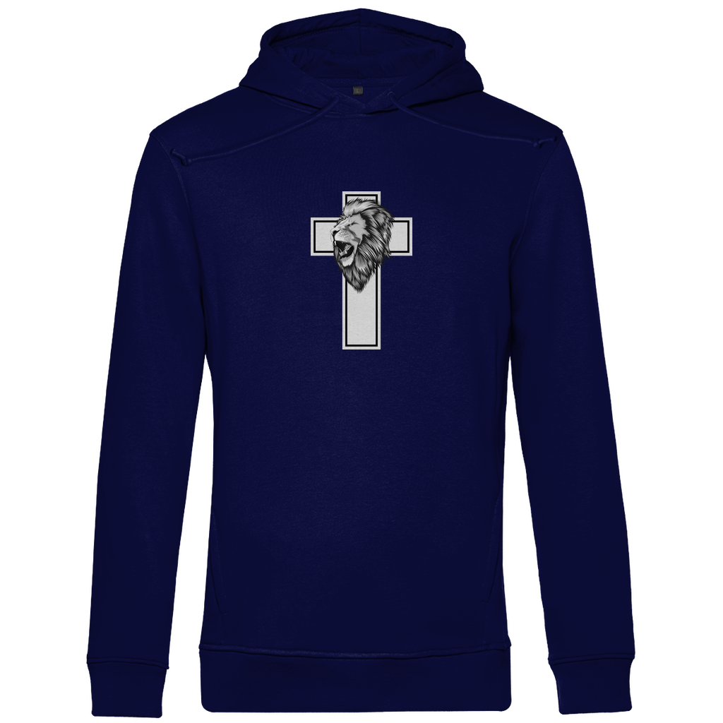 Löwenkreuz Herren Premium Bio Hoodie