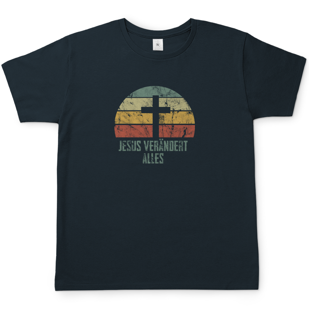 Jesus verändert alles christliches Herren T-Shirt