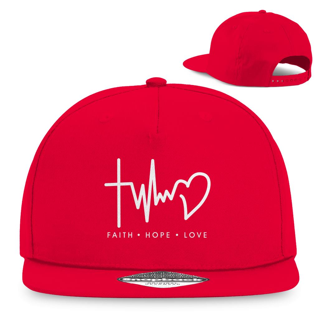 Faith Hope Love christliche Snapback Cap