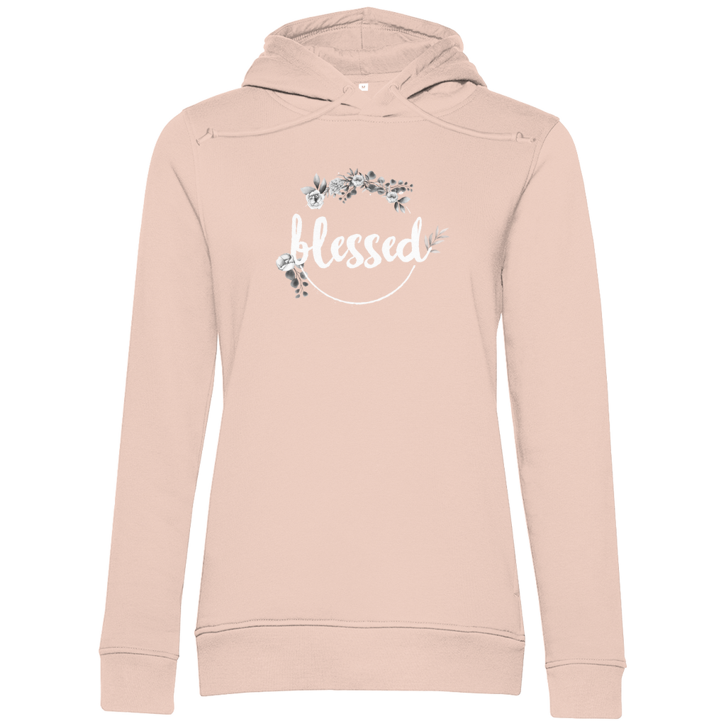 Blessed Floral Damen Premium Bio Hoodie