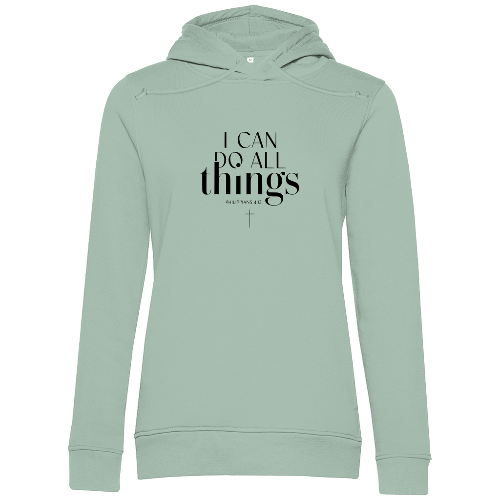 I can do all things Damen Premium Bio Hoodie