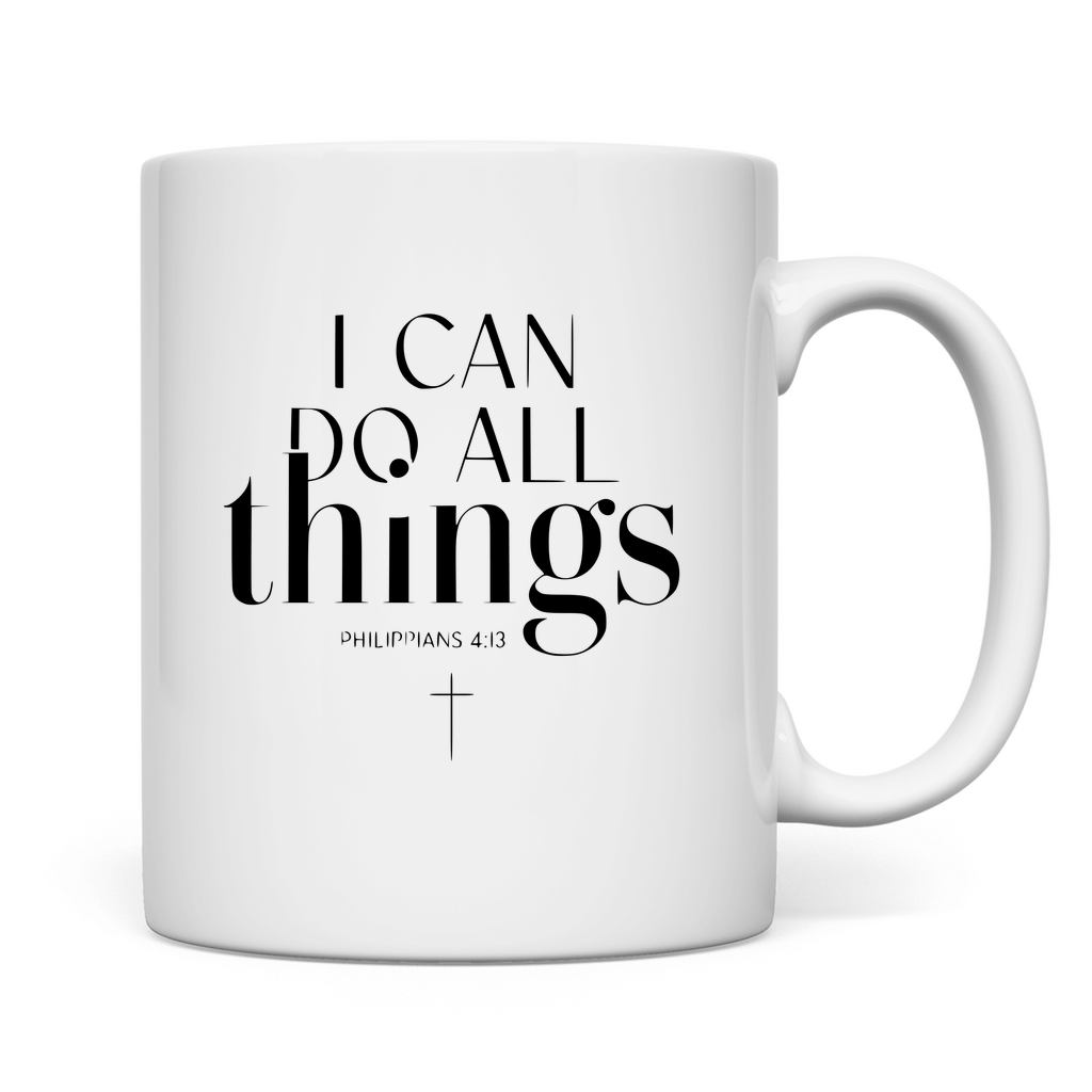 I can do all things christliche Tasse