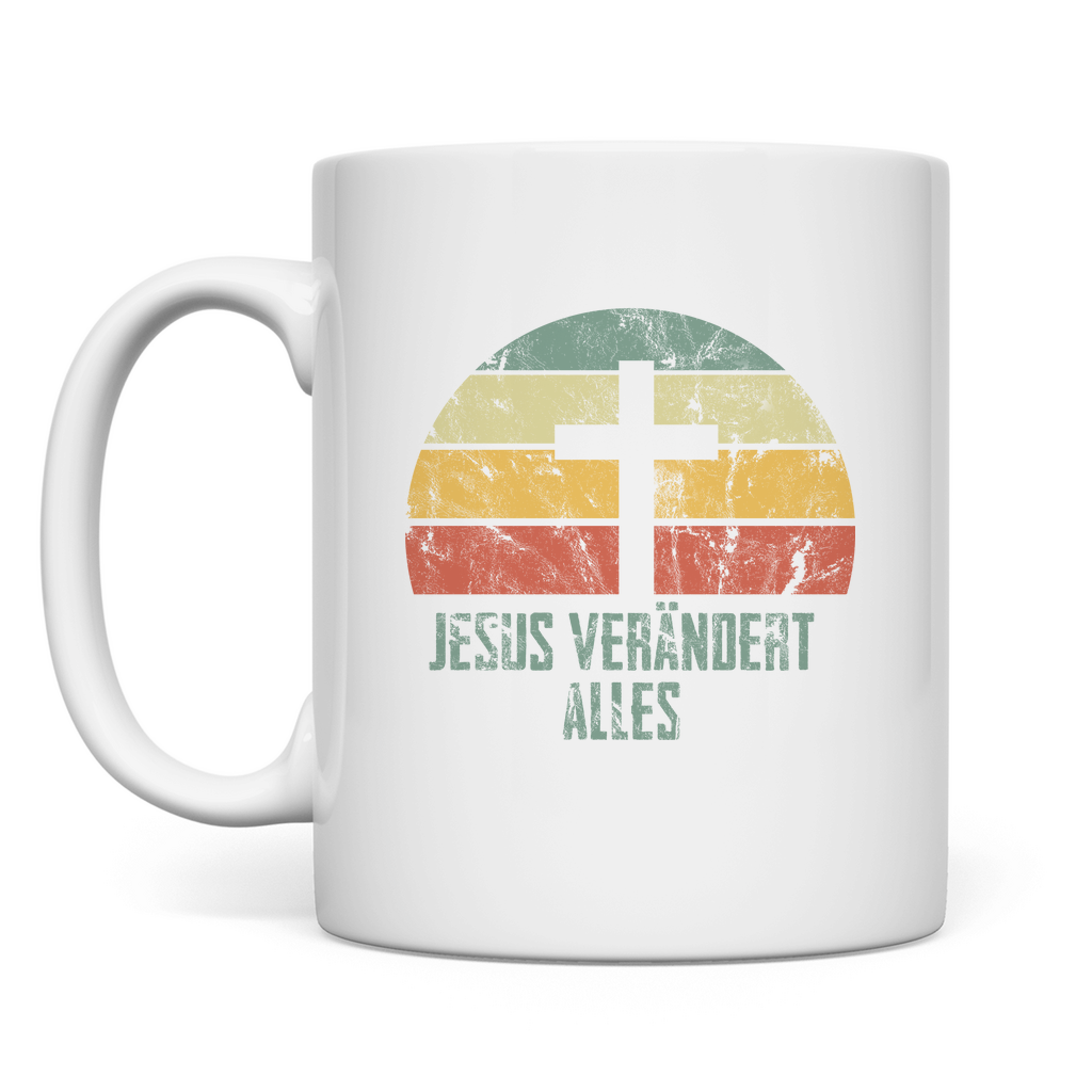 Jesus verändert alles christliche Tasse