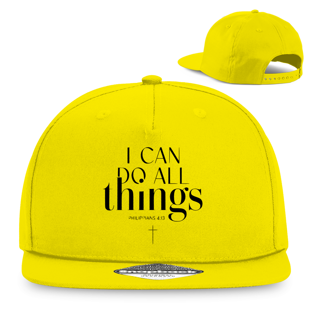 I can do all things christliche Snapback Cap