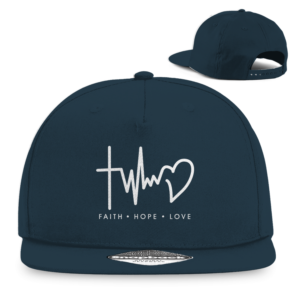 Faith Hope Love christliche Snapback Cap