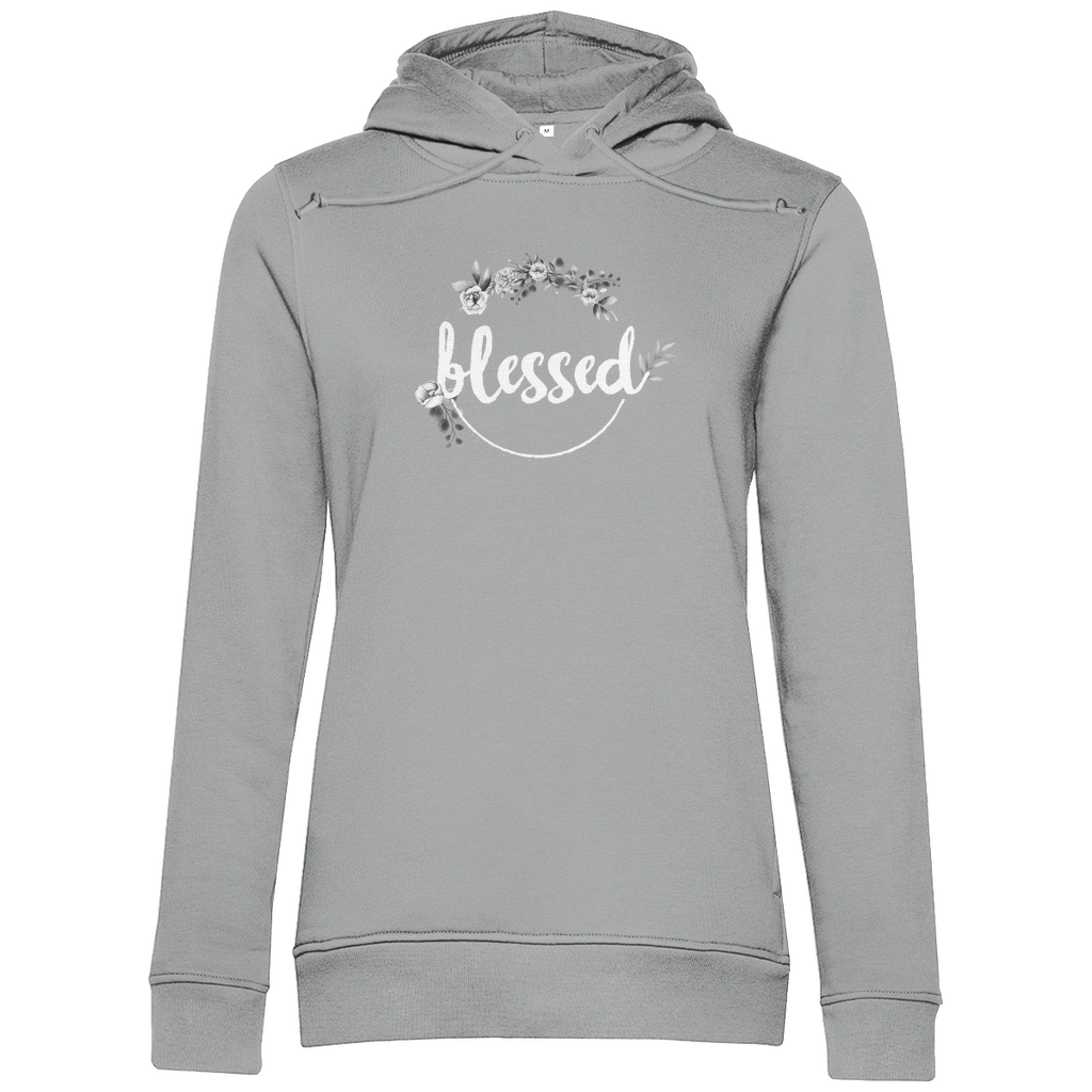 Blessed Floral Damen Premium Bio Hoodie