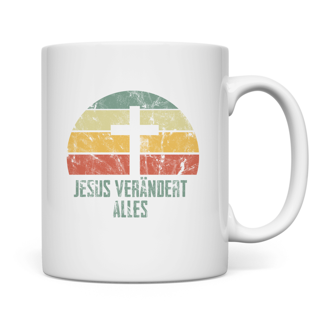 Jesus verändert alles christliche Tasse