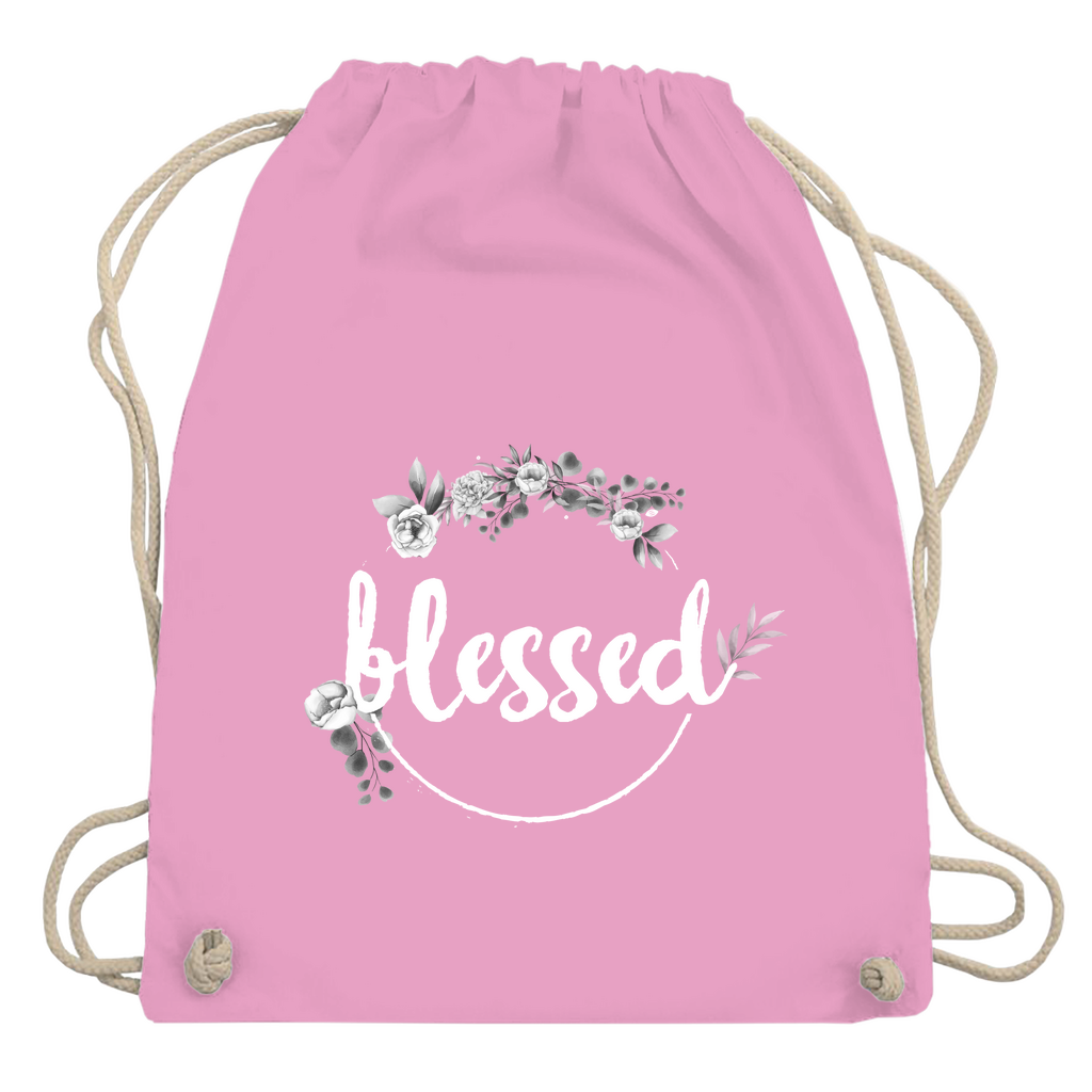 Blessed Floral christlicher Turnbeutel