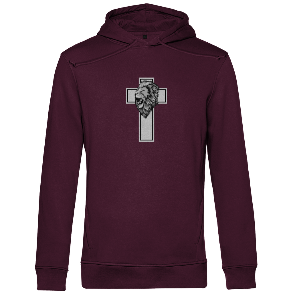 Löwenkreuz Herren Premium Bio Hoodie