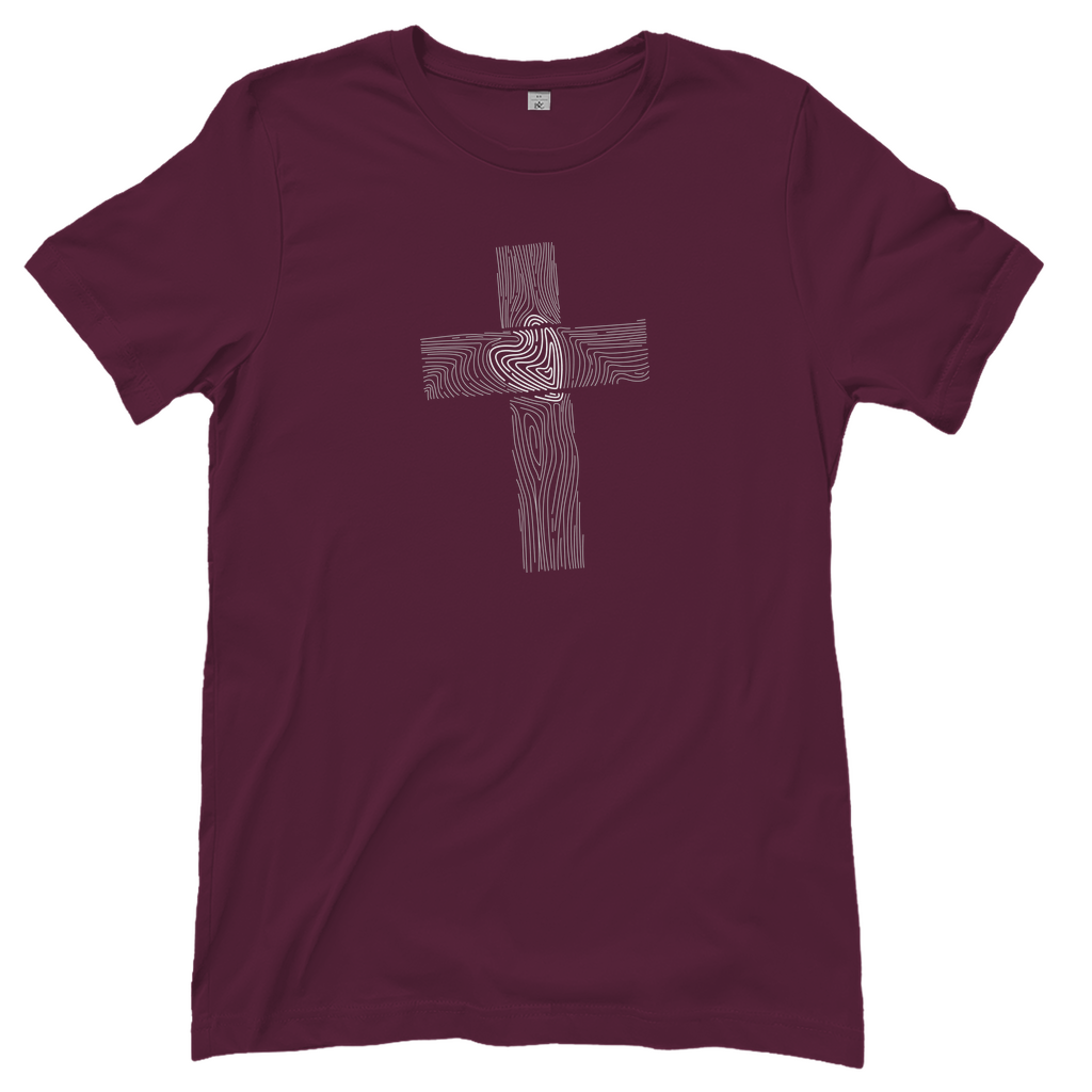 Kreuz mit Herz Damen T-Shirt