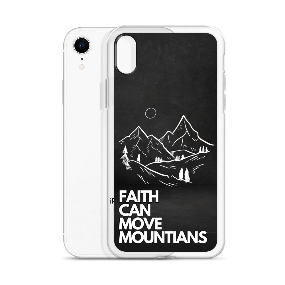 Faith can move Mountains iPhone-Hülle