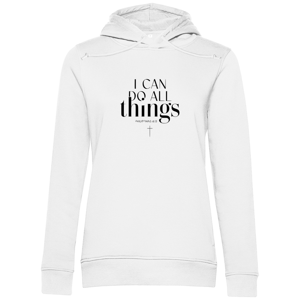 I can do all things Damen Premium Bio Hoodie