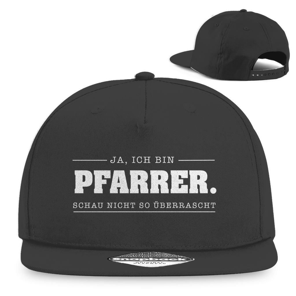 Ja ich bin Pfarrer schau nicht so überrascht christliche Snapback Cap