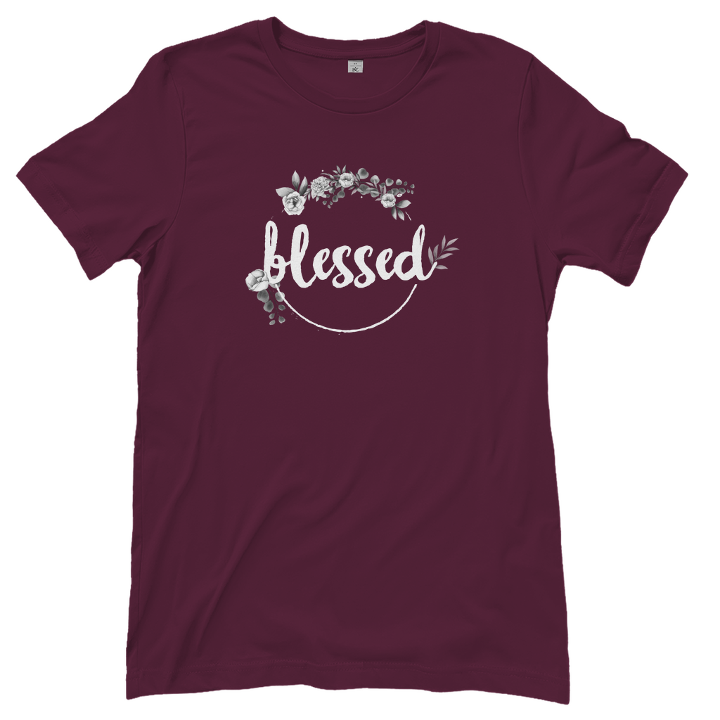 Blessed Floral Damen T-Shirt